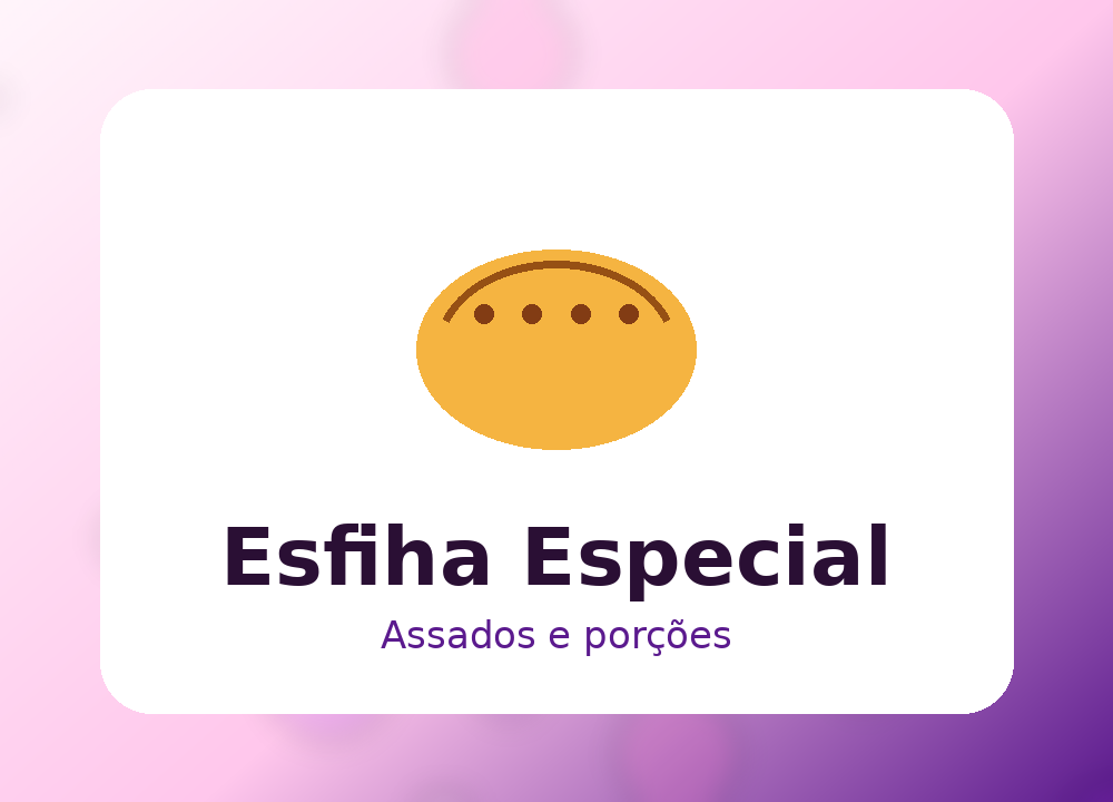 Salgadinhos assados da Izabel Doces e Salgados